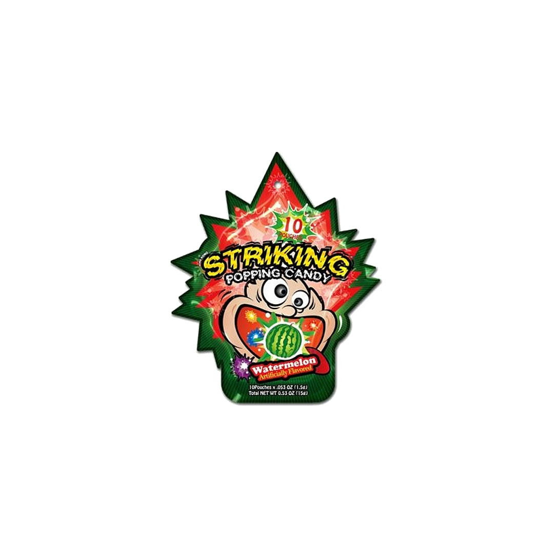 Striking Popping Candy Pastèque