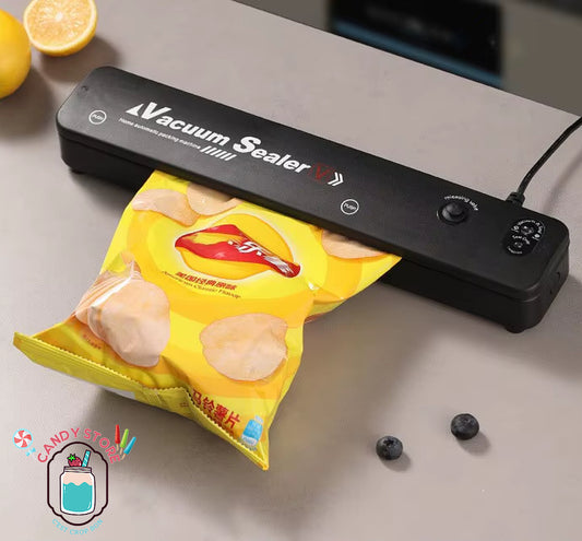 Machine d'emballage sous vide noire