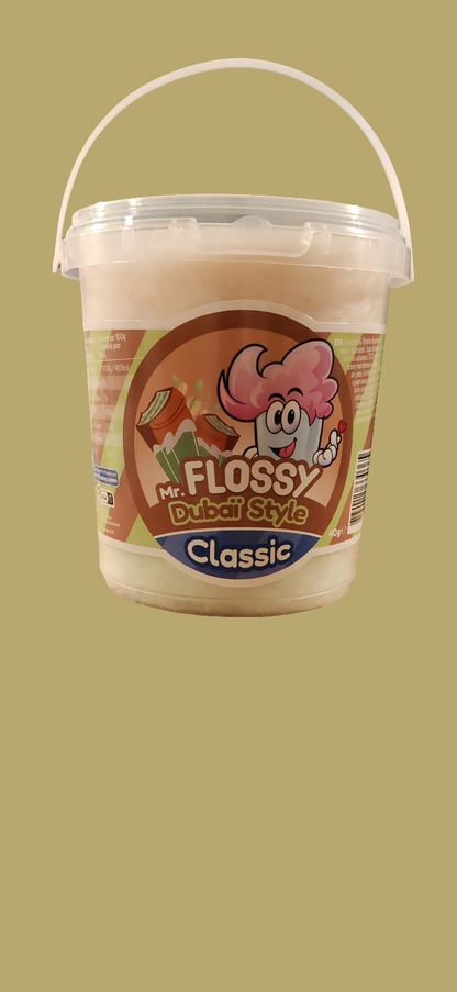 Barbe à Papa chocolat pistache de Dubaï