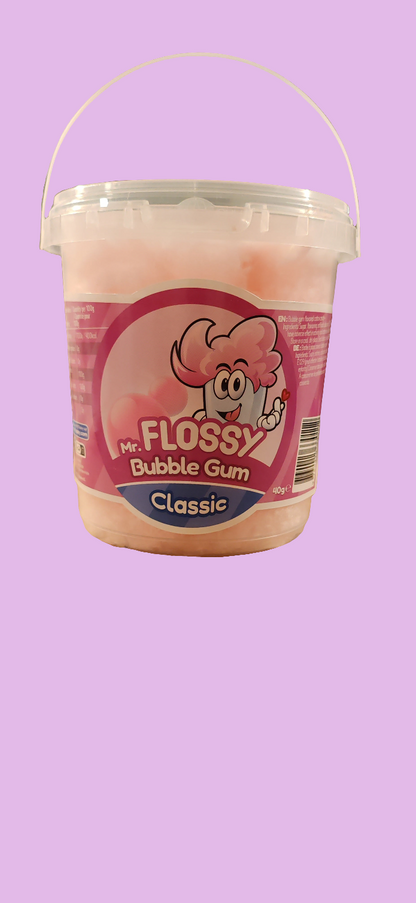 Barbe à papa bubble-gum