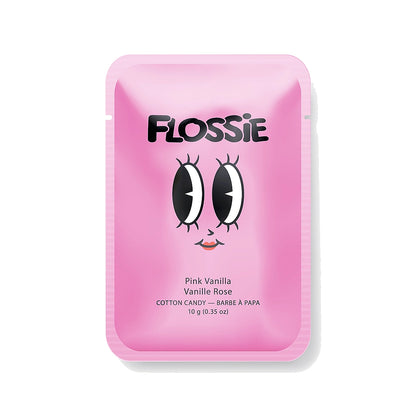 Barbe à papa rose vanille