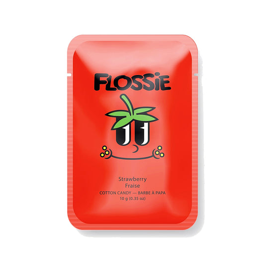 barbe à papa aux fraises