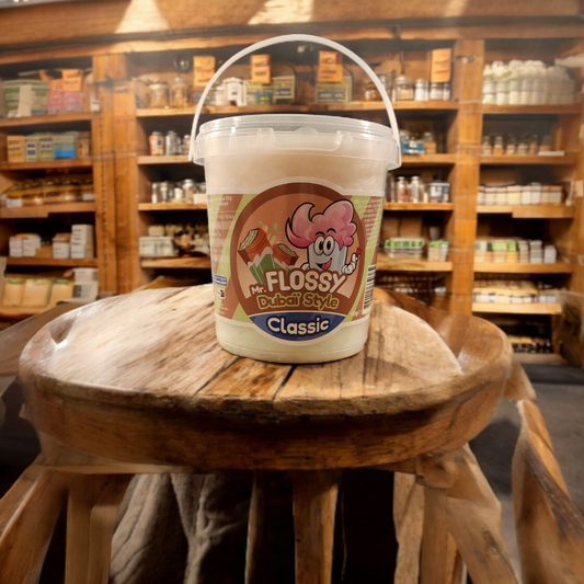 Barbe à Papa chocolat pistache de Dubaï