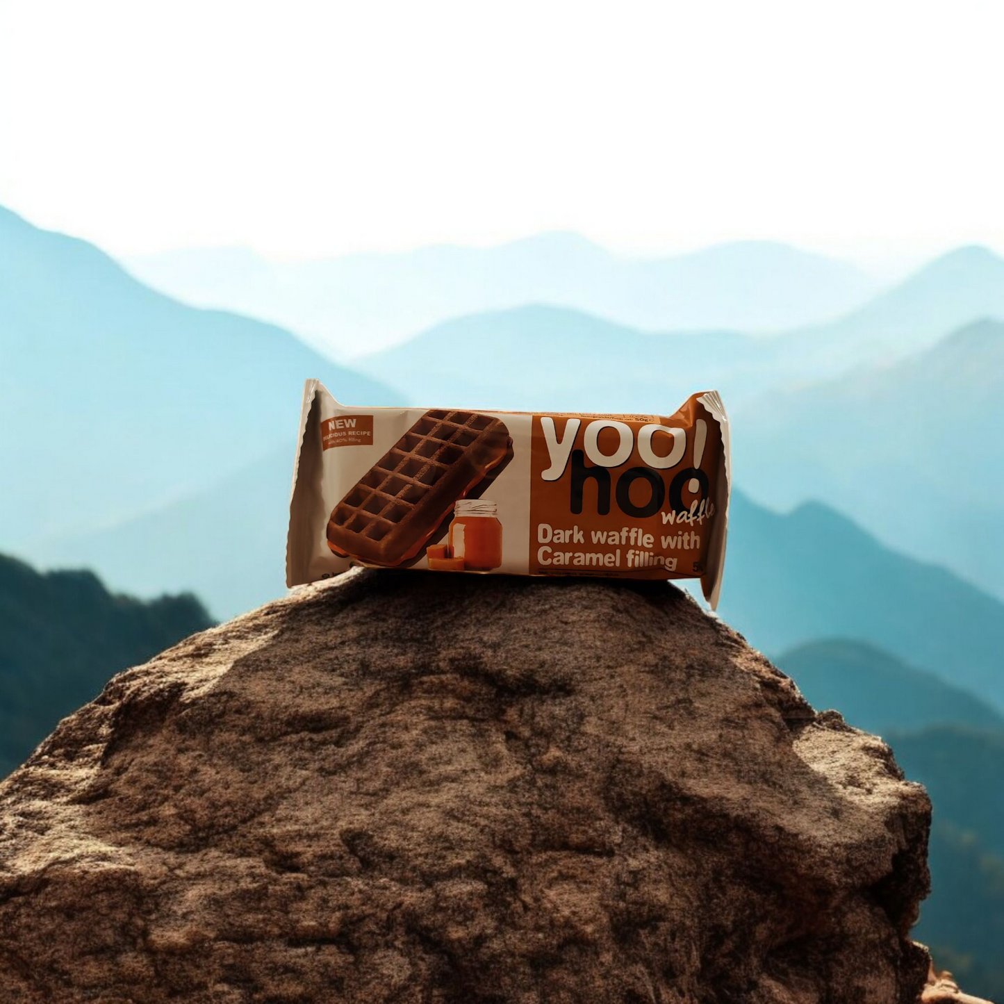 Gaufre Yoo'Hoo chocolat caramel beurre salé